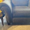 Charcole Plush Armchair