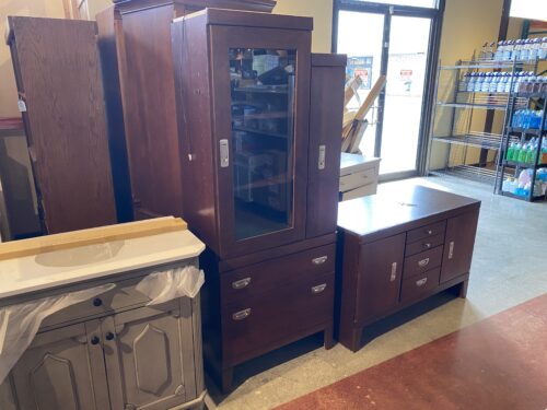Wardrobe with 2 Door, 2 Drawer and Light