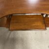 Mahogany Expandable Side Sectioned Office Desk