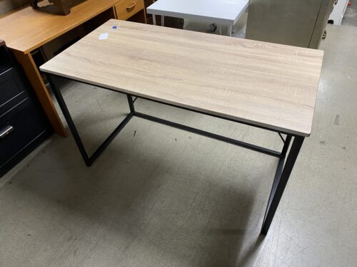 Lightweight Light Grey Metal Office Desk