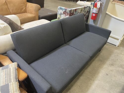 Dark Grey Modern Futon