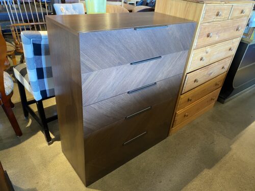 ARTICLE Nera 5 Drawer Chest - Walnut