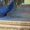 Marg Simonini Floral Vase Oil Painting