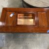 Cherry Wood and Copper Hibatchi Table