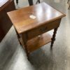 ETHAN ALLEN  Short Pine Side Table