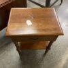 ETHAN ALLEN  Short Pine Side Table