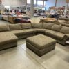 "Mara" Expansive Brown Knit Modular Sectional