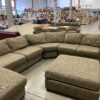 "Mara" Expansive Brown Knit Modular Sectional