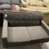 Olive Green Loveseat with Tufted Back