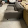 Olive Green Loveseat with Tufted Back