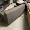 Olive Green Loveseat with Tufted Back