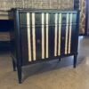 Teal Pop Black & White Cabinet