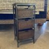 PIER 1 Metal Frame Basket Drawer Storage Tower