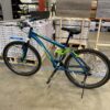 Teal and Green Multi-Speed Bike
