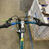 Teal and Green Multi-Speed Bike