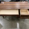 Oak Paneled Asymmetric Farmhouse Desk
