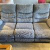Tulen Grey Manual Recliner Sofa