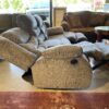 Tulen Grey Manual Recliner Sofa