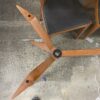 MCM Glass Topped Dining Table Set with 6 Chairs