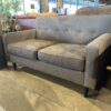 Lightweight Grey Minimal Modern Loveseat