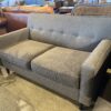 Lightweight Grey Minimal Modern Loveseat