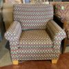 Autumn Dot Pattern Armchair