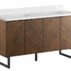 NEW! ALLEN + ROTH Destin 60 inch Double Sink Vanity (Southcenter)