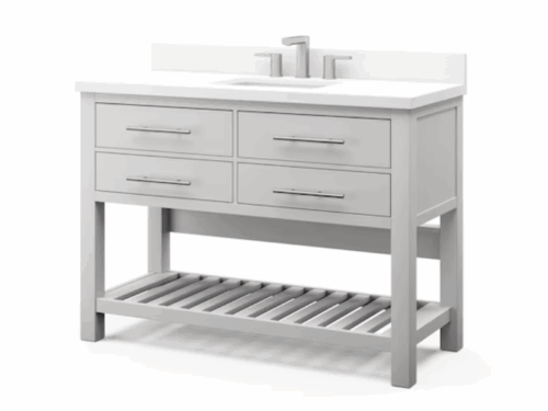NEW! ALLEN + ROTH Merle 48 inch Vanity in Agreeable Grey (Southcenter)