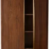 RESTORATION HARDWARE Espresso Walnut/Bronze Gael Walnut Cabinet
