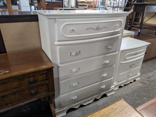 Lightweight French Provencal Style Dresser