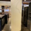 Tall Tan File Cabinet w/ Open Front Drawer