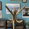 Gold and Silver Retro Coat Hanger
