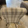 LA-Z-BOY Tartan Plaid Blue and Tan Living Room Chair