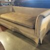 Low Old School Button Seat Sofa