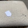 YOUNG HINKLE Wicker Wrapped Rolling Footstool