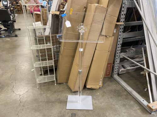 Crystalline Acrylic Music Podium
