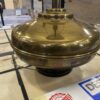 Vintage Brass Circle Double Light Lamp