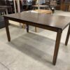 Walnut Finished Simplistic Dining Table