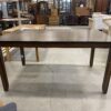Walnut Finished Simplistic Dining Table