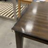 Walnut Finished Simplistic Dining Table