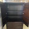 CRATE & BARREL Dark Wood All in One Armoire