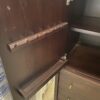 CRATE & BARREL Dark Wood All in One Armoire
