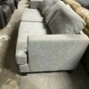 Grey Burlap-esqe Couch