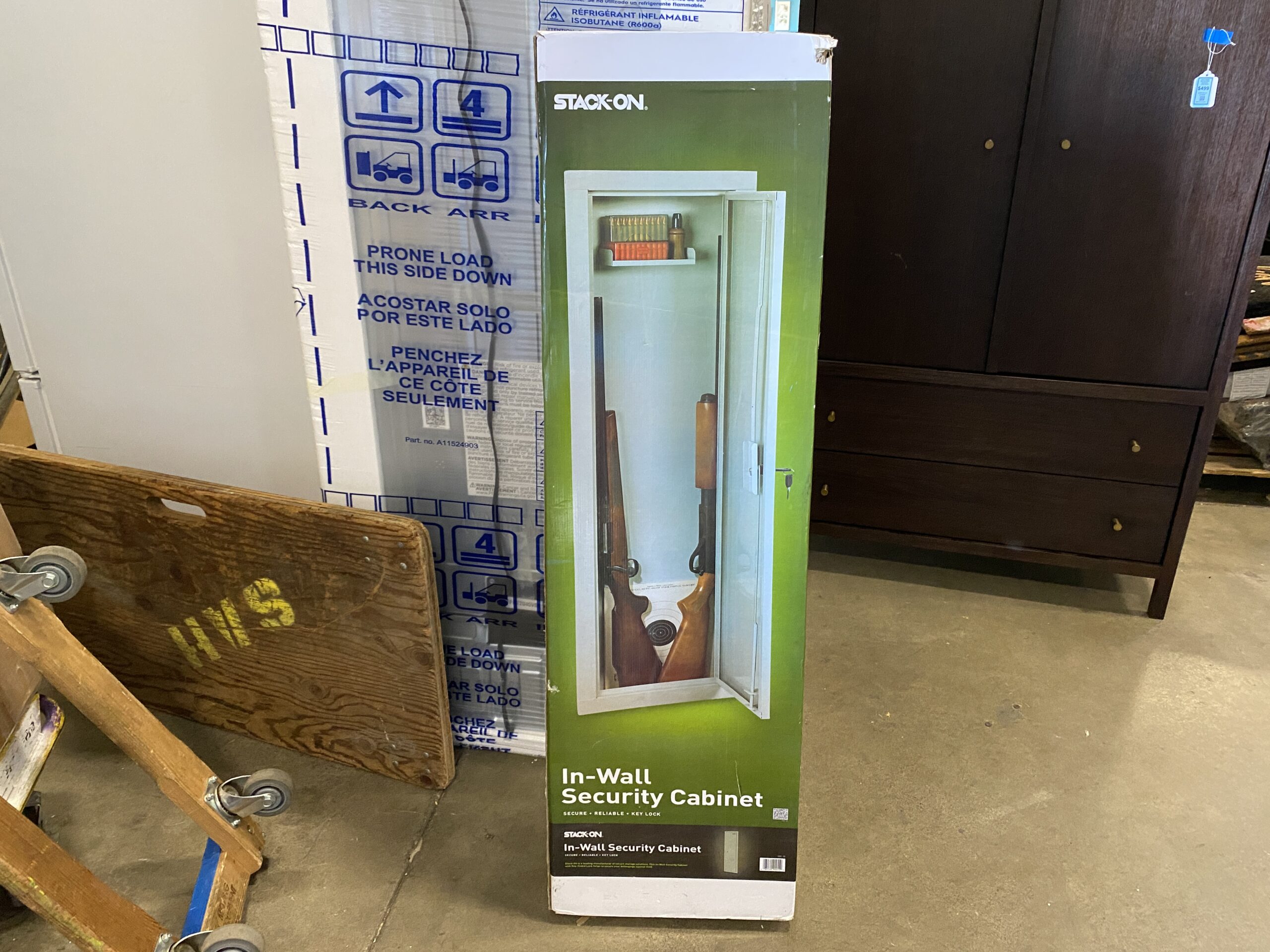 STACK-ON In-Wall Security Cabinet