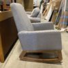 BAXTON STUDIO Light Grey Nursery Rocking Chair