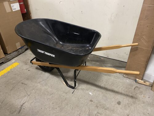 TRUE TEMPER Black Wheel Barrow