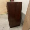 PHILCO Vintage Red Wood Record Cabinet and AM/FM Radio