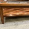 Ocher Toned Farmhouse Style Coffee Table