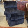 LA-Z-BOY Clean Plush Black Manual Recliner