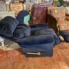 LA-Z-BOY Clean Plush Black Manual Recliner